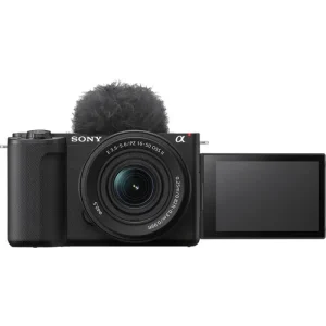 sony zv e10 ii mirrorless camera with 16 50mm lens