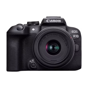 canon eos r10 mirrorless camera with rf s18 150mm f/3.5 6.3 is stm lens